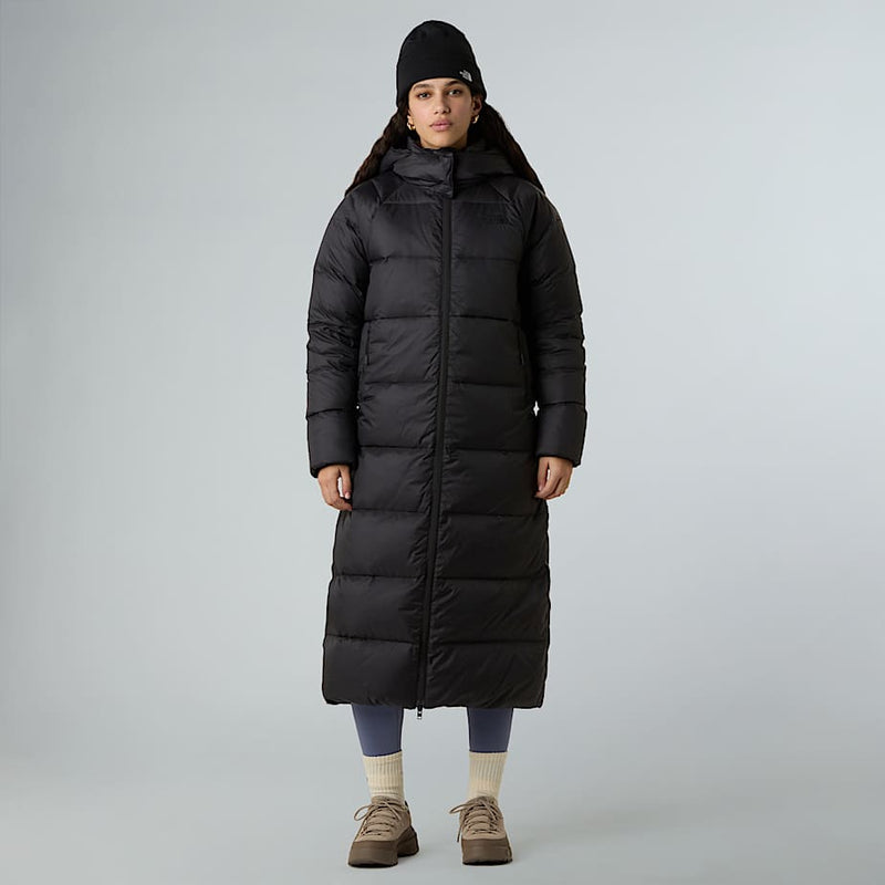 The North Face Hydrenalite City Long Down Hooded Parka Tnf Black female