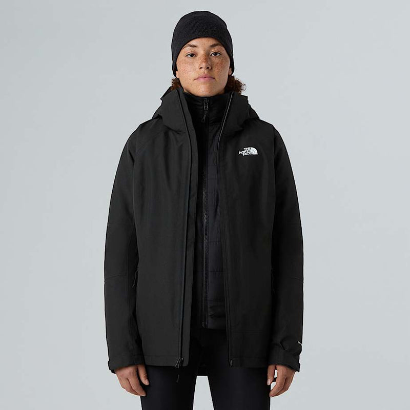 The North Face Inlux Triclimate Jacket Tnf Black Heather-tnf Black female