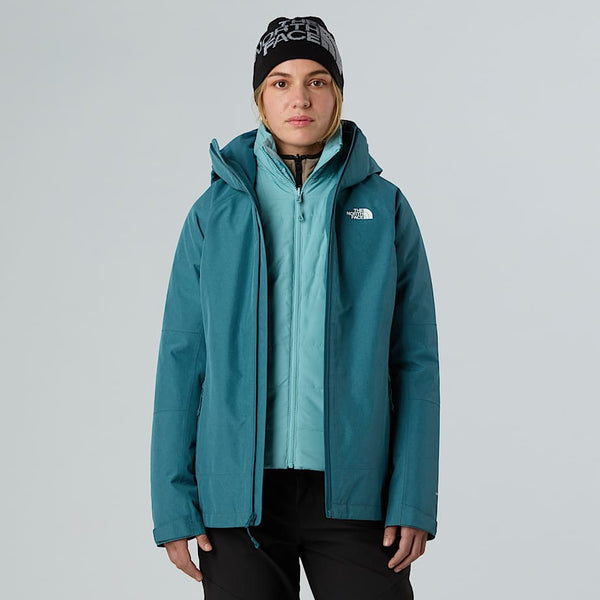 The North Face Inlux Triclimate Jacket Space Dark Heather-blue Eclipse female