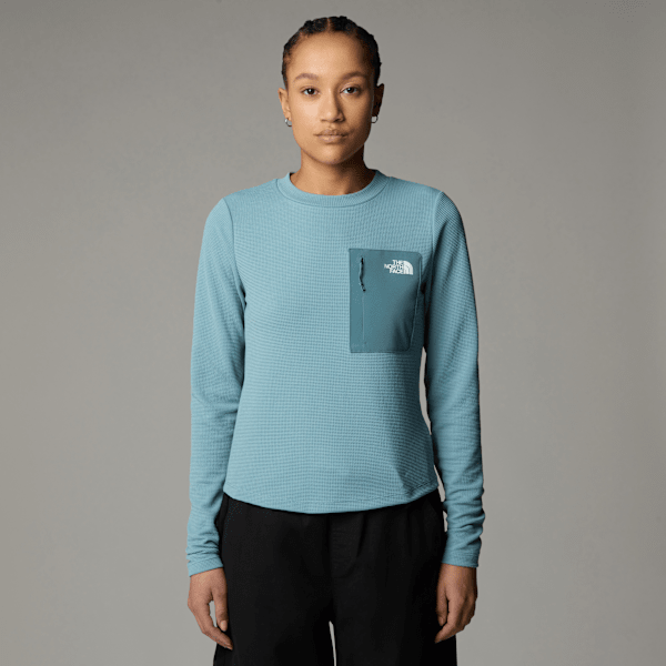 The North Face Women’s Kecha Sweatshirt Shallow Blue-stormy Blue