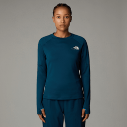 The North Face Women's Kikash Warm Long-sleeve T-shirt Midnight Petrol 