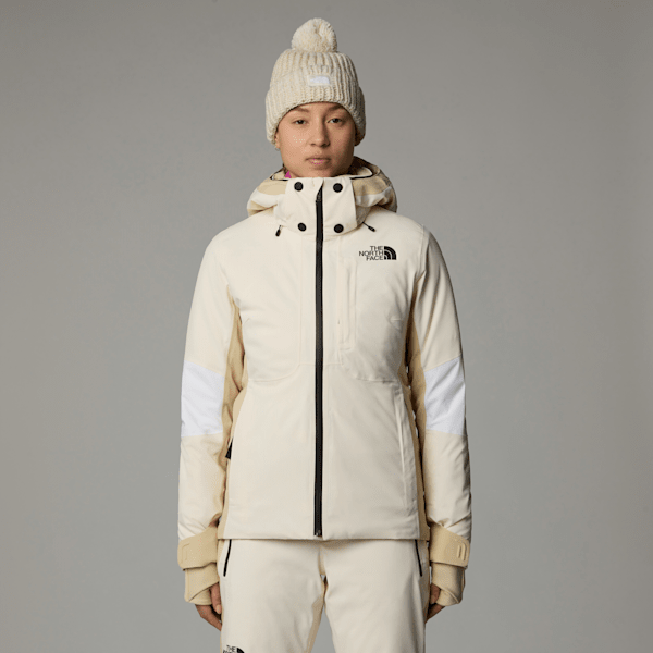 The North Face Women’s Lenado Jacket White Dune-gravel-khaki Stone