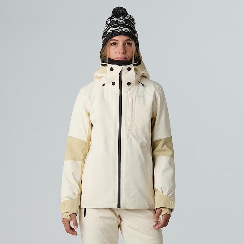 The North Face Lenado Jacket White Dune-gravel female