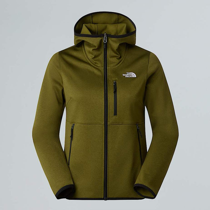 The North Face Lixus 2.0 Hooded Fleece Forest Olive Dark Heather female