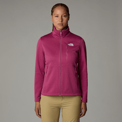 The North Face Women’s Lixus Full-zip Fleece Red Violet Dark Heather 