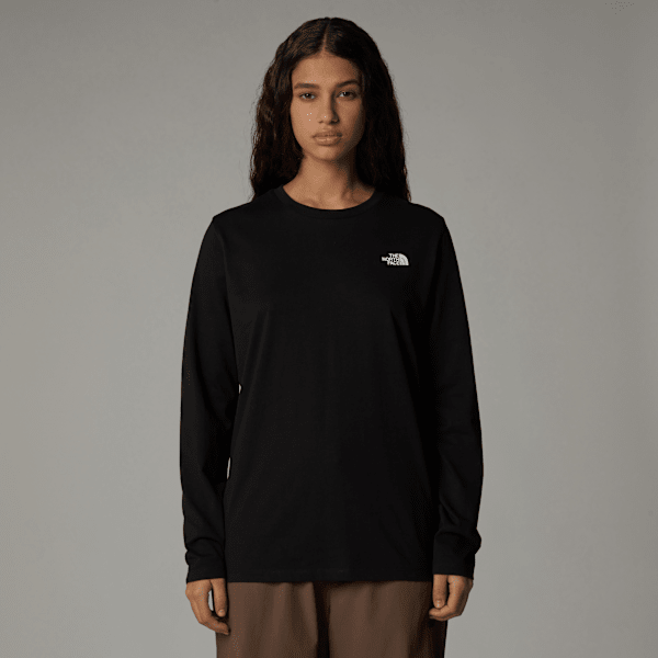 The North Face Women’s Long-sleeve Simple Dome T-shirt Tnf Black