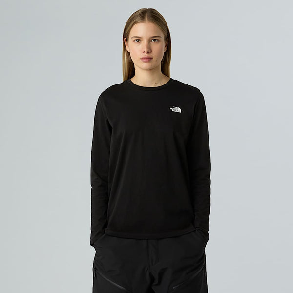 The North Face Long-sleeve Simple Dome T-shirt Tnf Black female