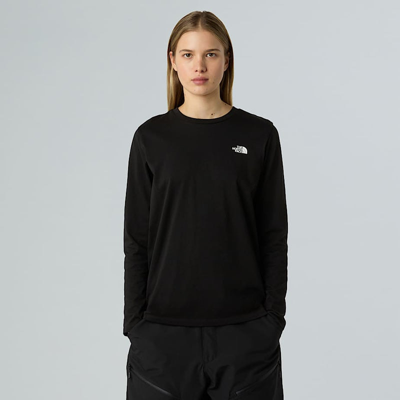 The North Face Long-sleeve Simple Dome T-shirt Tnf Black female