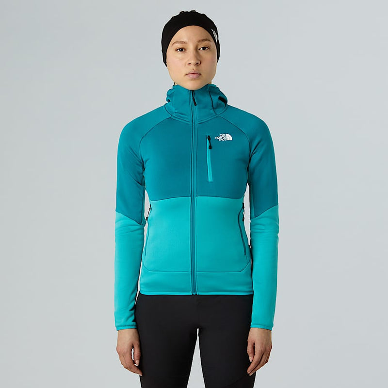 The North Face Meteora Full-zip Fleece Galactic Blue-deep Teal female