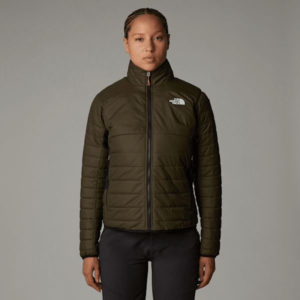 The North Face Mikeno Synthetic Insulated Jacket New Taupe Green-tnf Black-tnf Black