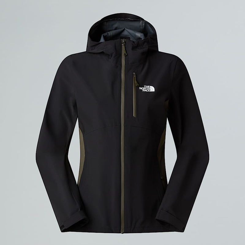The North Face Mikeno Zip-in Jacket Tnf Black-new Taupe Green-new Taupe Green female