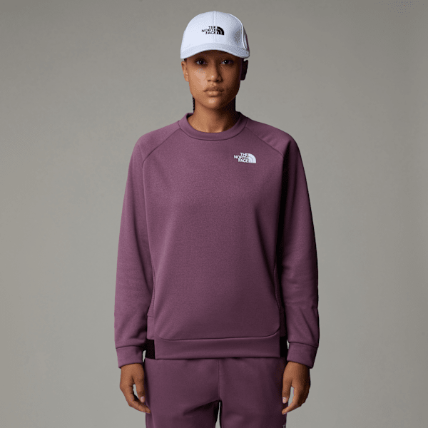 The North Face Women's Mountain Athletics Fleece Sweatshirt Midnight Mauve