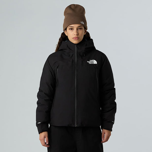 The North Face Mountain Range Down Hooded Jacket Tnf Black female