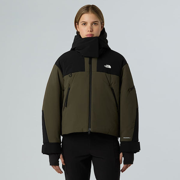 The North Face Movement Padded Bomber Jacket Tnf Black-new Taupe Green female