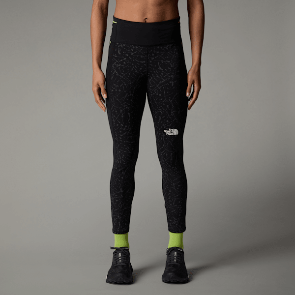 The North Face Movmynt / Leggings Tnf Black-tnf Black Trail Reflective Print