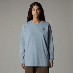 The North Face Women's Natural Dye Long-sleeve T-shirt Smoked Pearl Natural Dye 