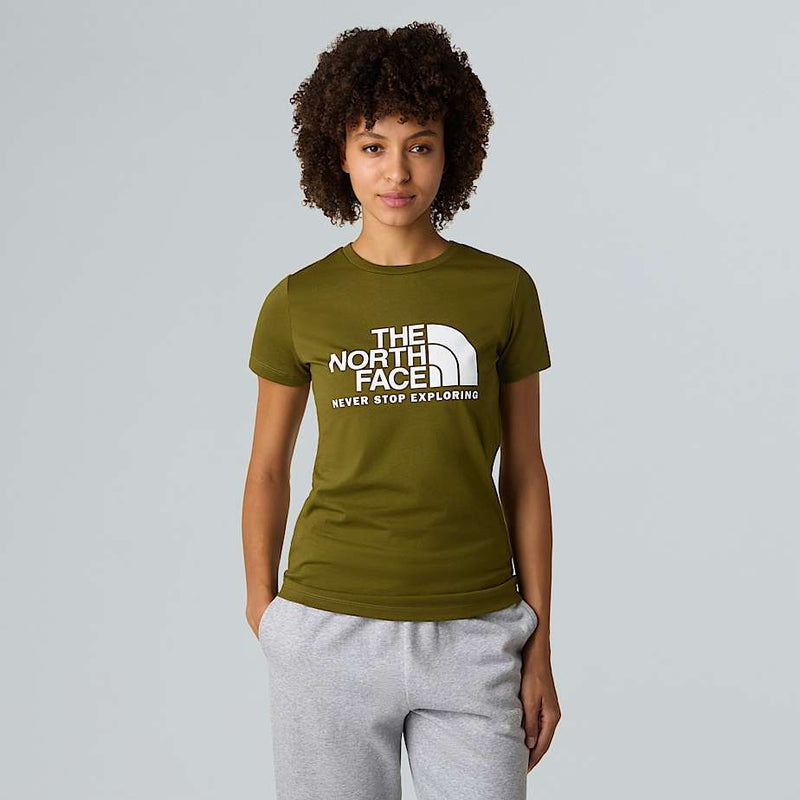 The North Face New Peak T-shirt Forest Olive female