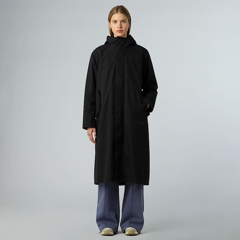 The North Face Nukabira Rain Shell Parka Tnf Black female
