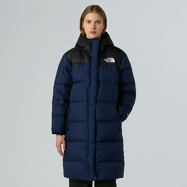 The North Face Nuptse Parka Summit Navy-tnf Black female