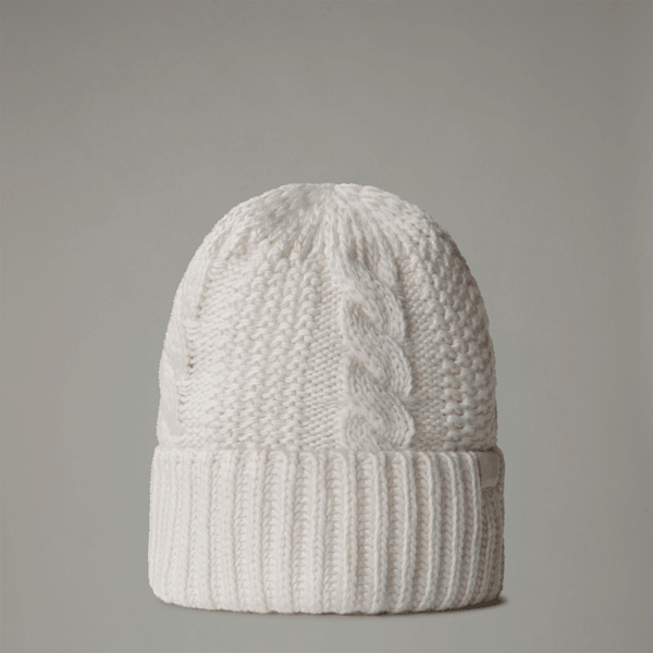 The North Face Women's Oh-mega Beanie White Dune