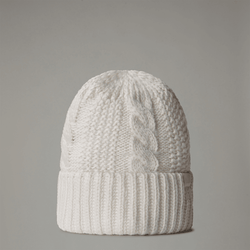 The North Face Women's Oh-mega Beanie White Dune One Size male | LYBSTORE