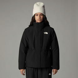 The North Face Women's Padded 2-in-1 Convertible Jacket Tnf Black | LYBSTORE