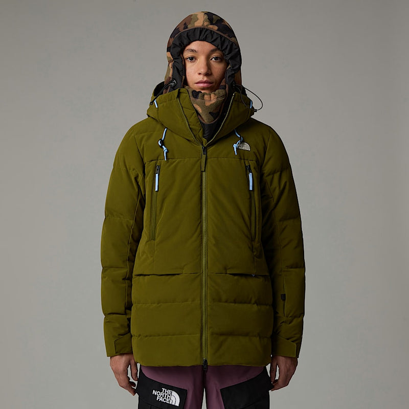 The North Face Pallie Down Jacket Forest Olive-forest Olive-tnf Black female