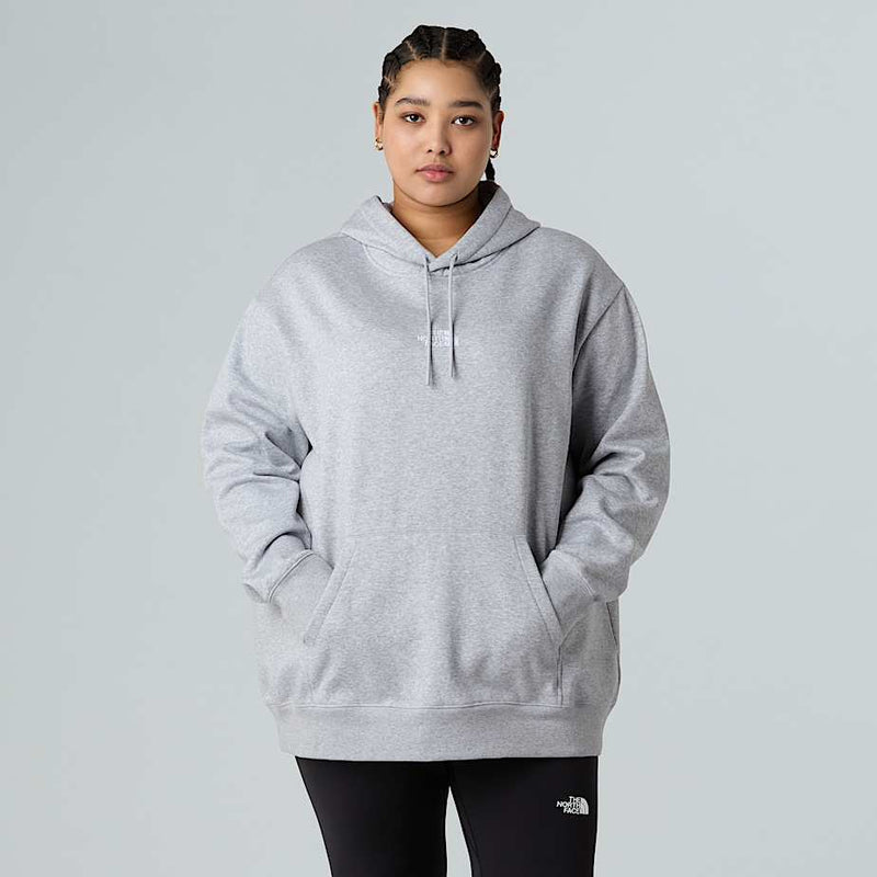 The North Face ’s Plus Size Essential Relaxed Hoodie Tnf Light Grey Heather 1X