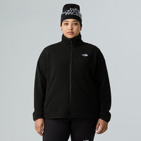 The North Face Plus Size Glacier Full zip Fleece Tnf Black 1X
