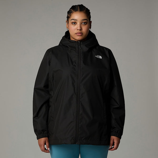 The North Face Plus Size Quest Jacket Tnf Black-foil Grey Size 1X female