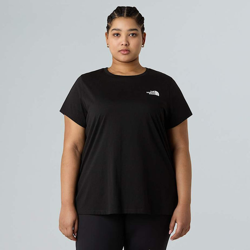 The North Face Plus Size Simple Dome T-shirt Tnf Black Size 2X female