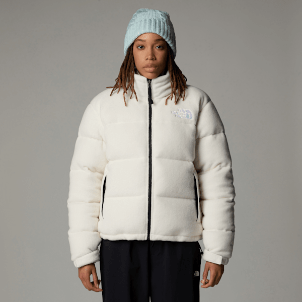 The North Face Women's Polar Nuptse Jacket White Dune