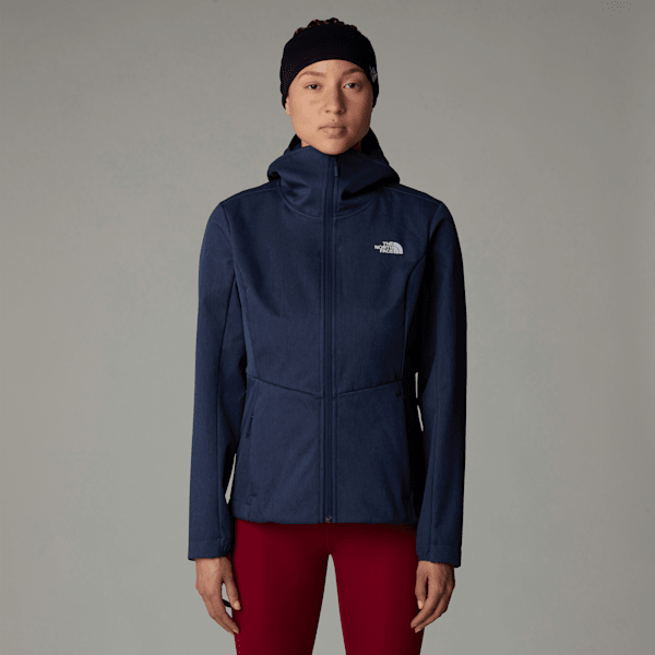 The North Face Women’s Quest Highloft Softshell Jacket Summit Navy Heather-npf