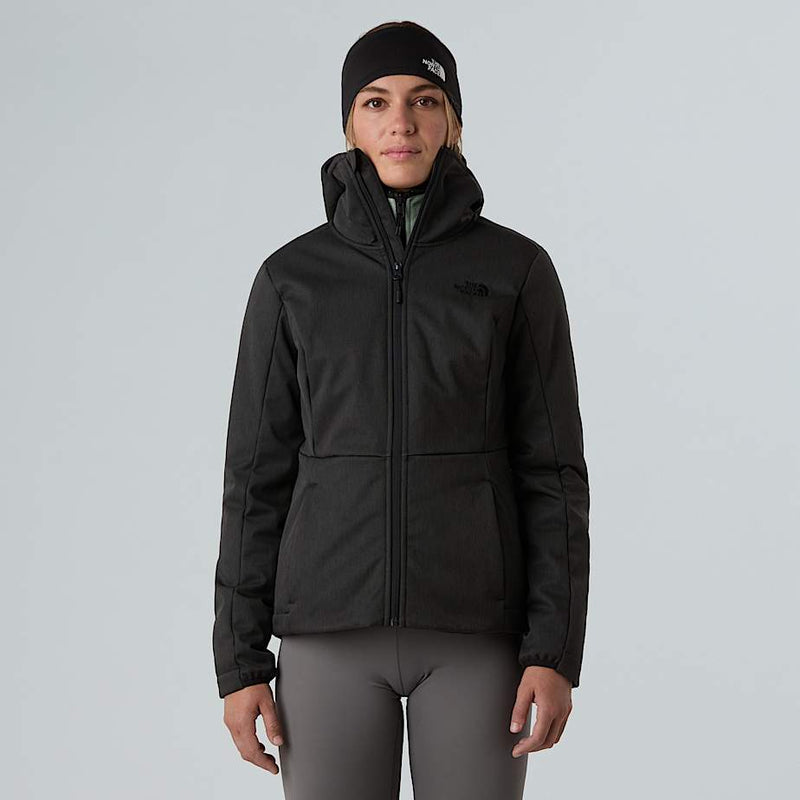 The North Face Quest Highloft Softshell Jacket Tnf Black Heather female