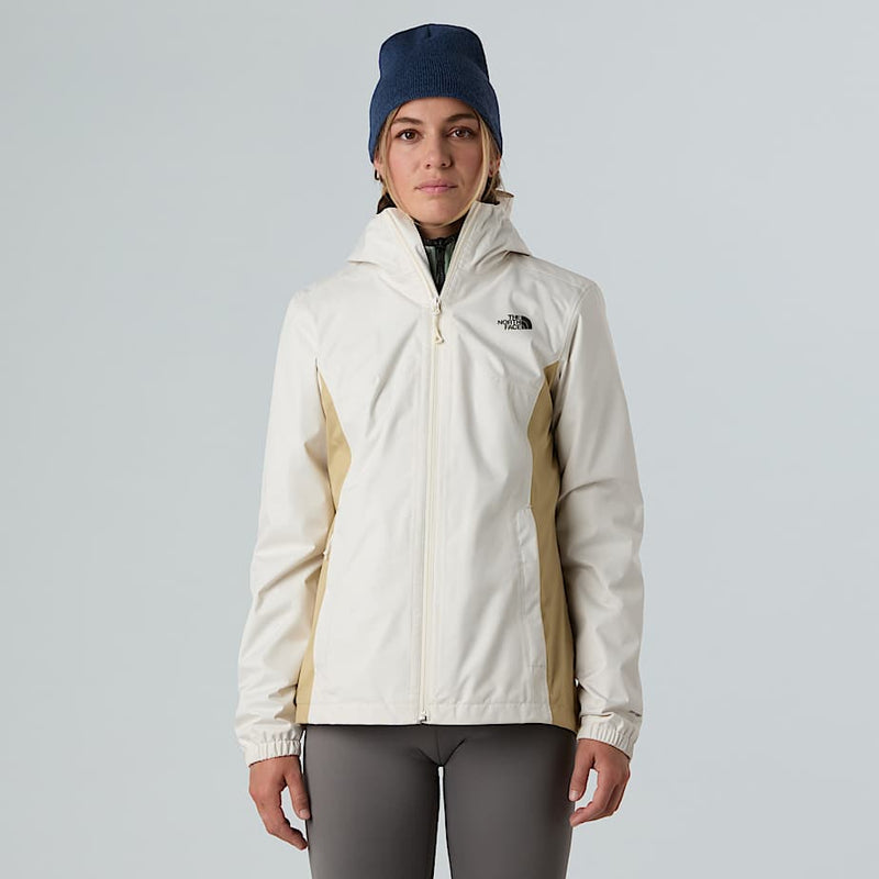 The North Face Quest Zip-in Jacket White Dune female