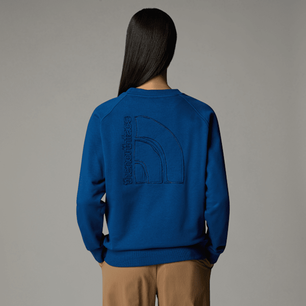 The North Face Women’s Rmst Logo Relaxed Sweatshirt Estate Blue