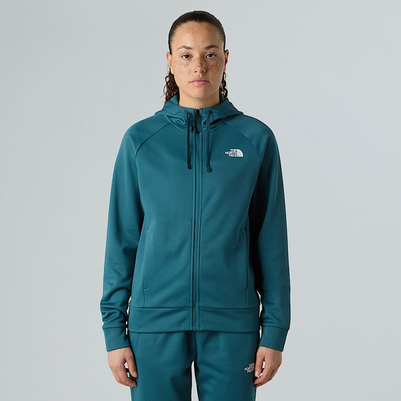 The North Face Reaxion 2.0 Full-zip Hooded Jacket Space Dark Heather female