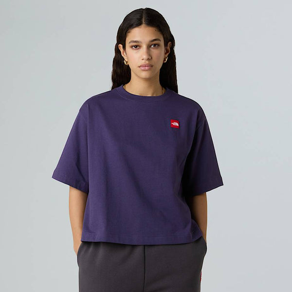 The North Face Red Box Boxy T-shirt Eternal Purple female