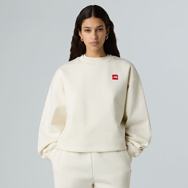 The North Face Red Box Sweatshirt White Dune female