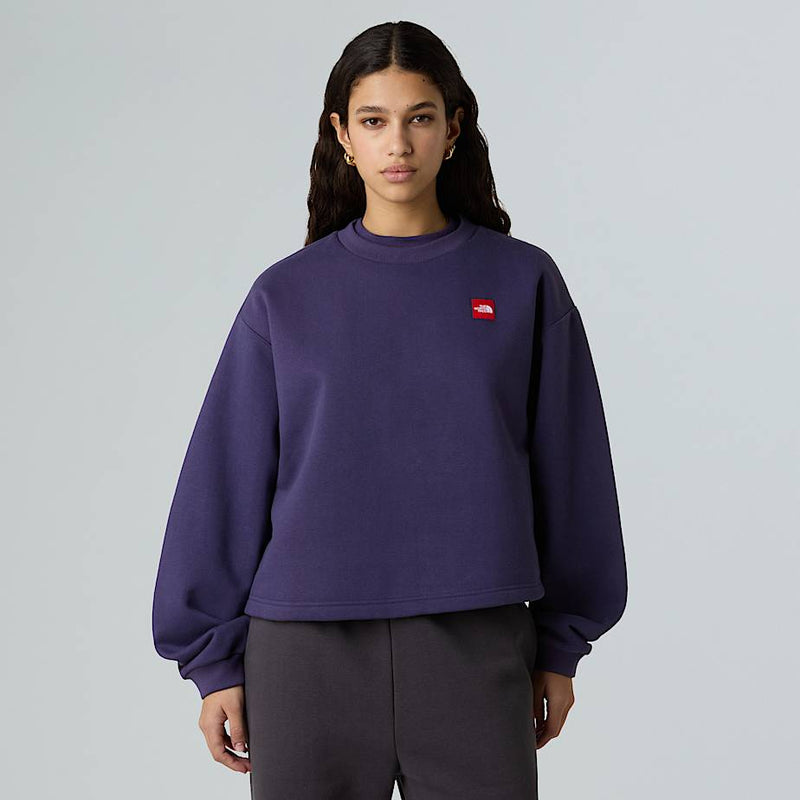 The North Face Red Box Sweatshirt Eternal Purple female