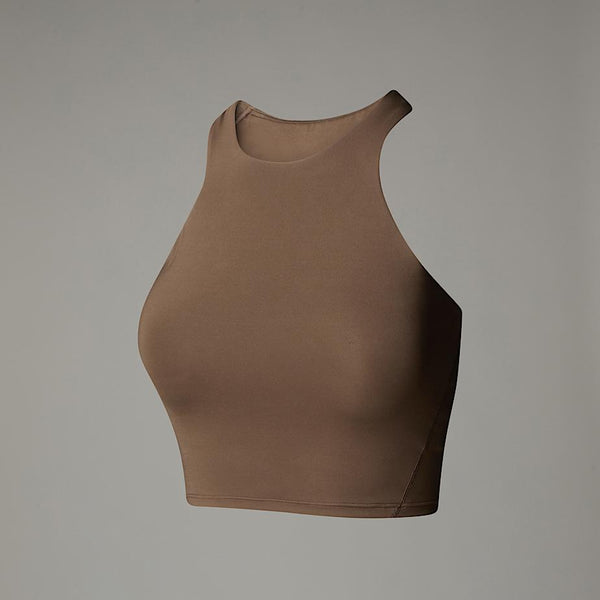 The North Face Refina Longline Bra Smokey Brown female