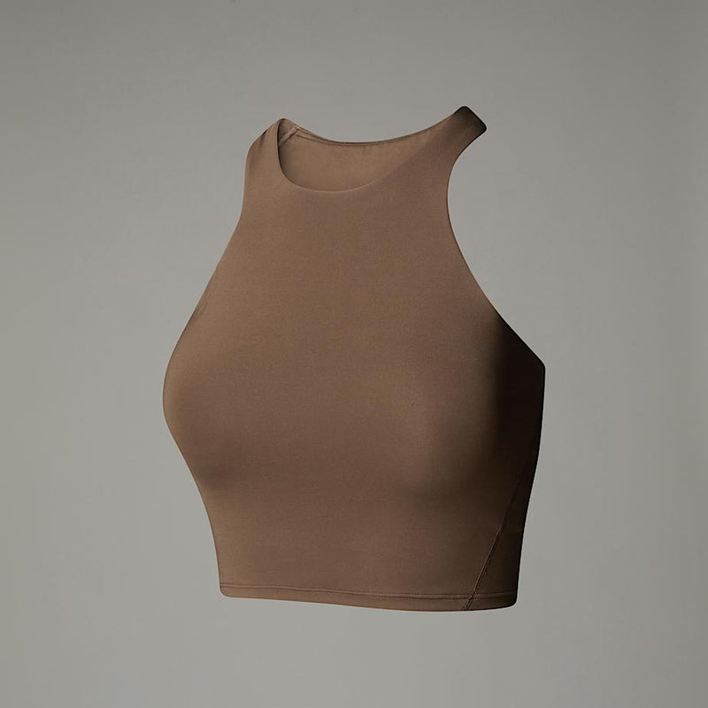 The North Face Refina Longline Bra Smokey Brown female