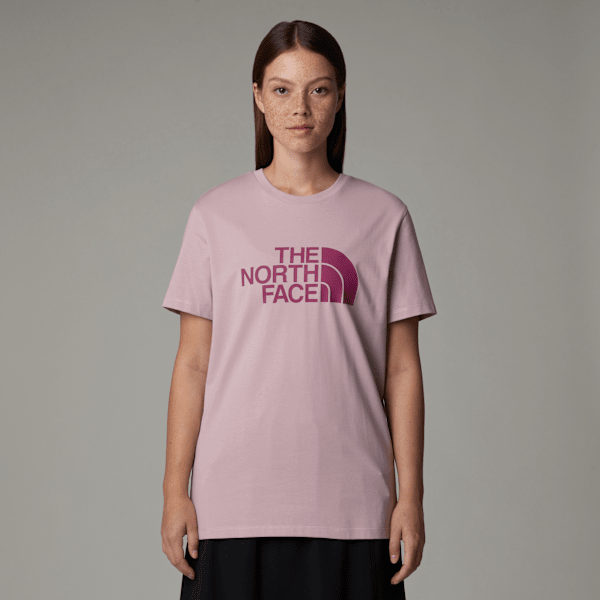 The North Face Relaxed Easy T-shirt Metal Pink-cyber Berry