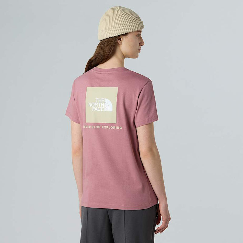 The North Face ’s Relaxed Nse Box T shirt Nostalgia Rose gravel