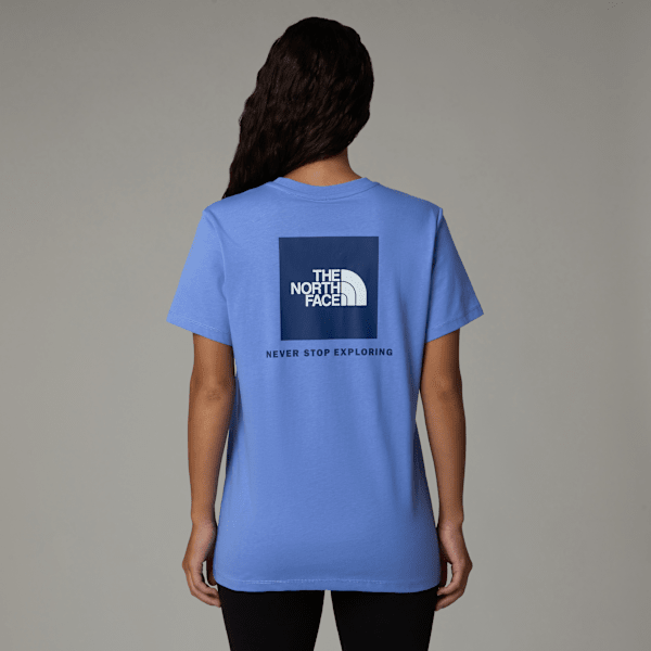 The North Face Women’s Relaxed Redbox T-shirt Virtual Blue-estate Blue