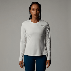 The North Face Women’s Shadow Long-sleeve T-shirt White Dune 