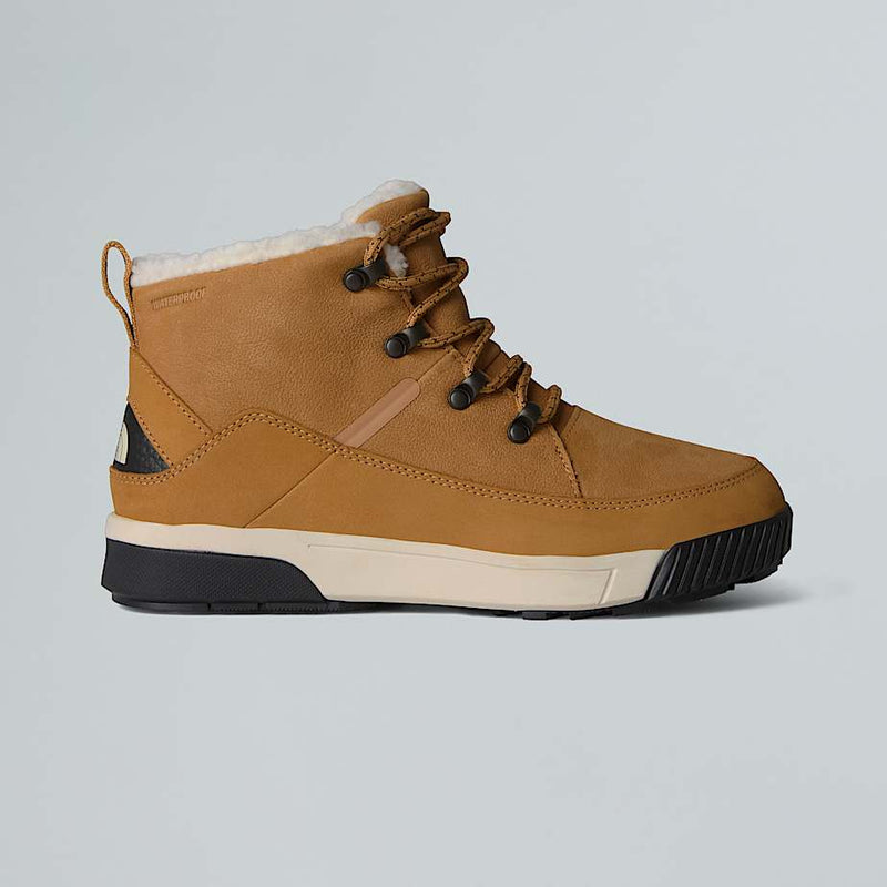 The North Face Sierra Waterproof Street Boots Almond Butter-tnf Black female