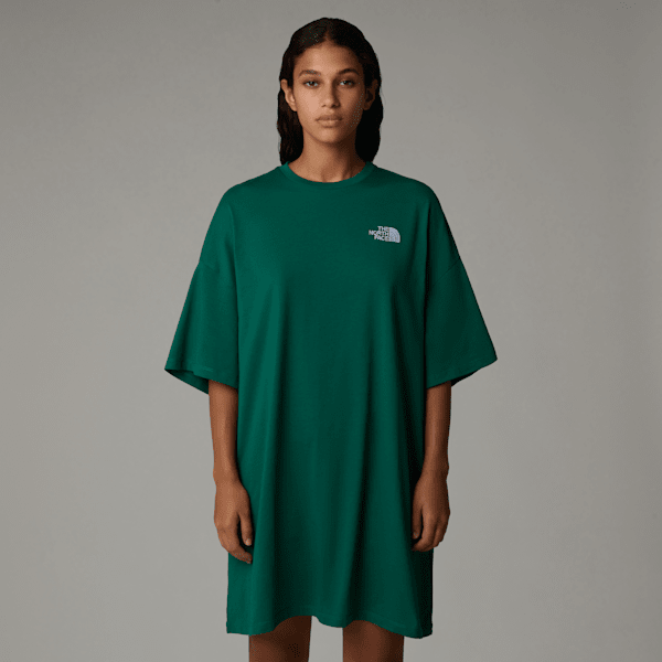 The North Face Women’s Simple Dome T-shirt Dress Evergreen | LYBSTORE