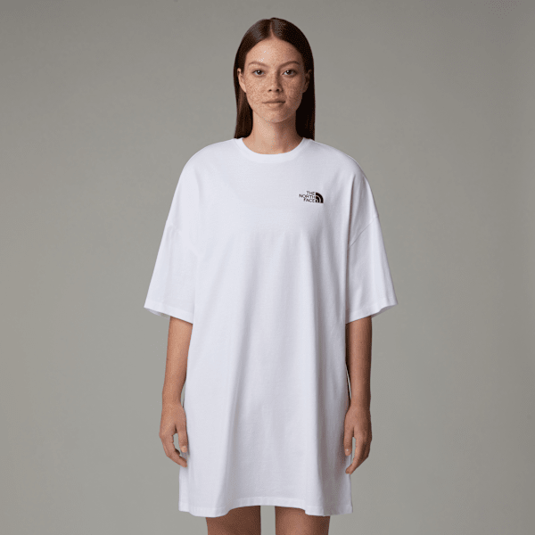 The North Face Women’s Simple Dome T-shirt Dress Tnf White-latte