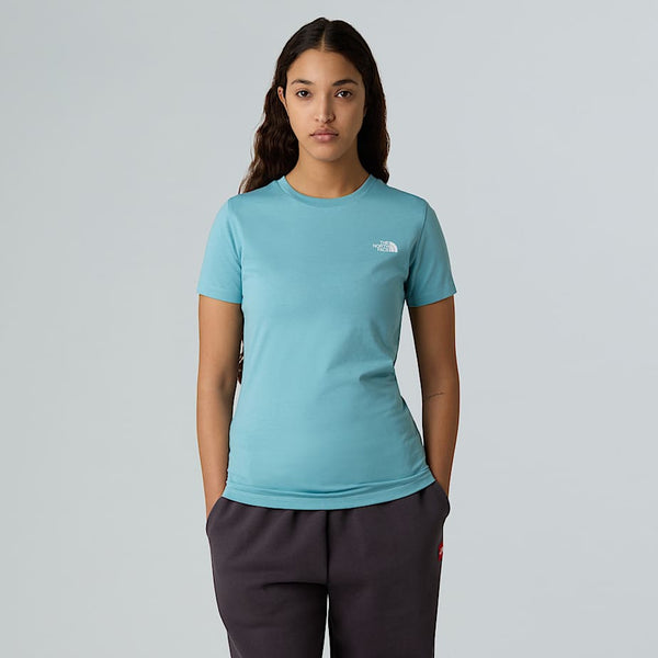 The North Face Simple Dome T-shirt Blue Eclipse female